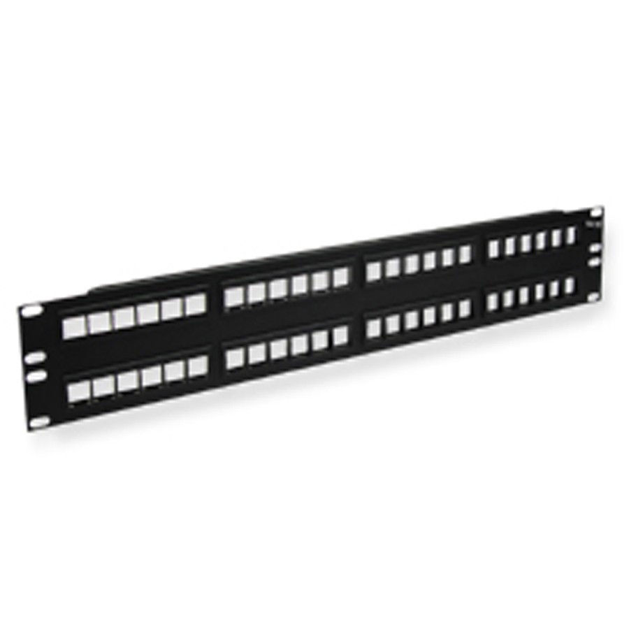 Patch panel blank hd 48-port 2 rms