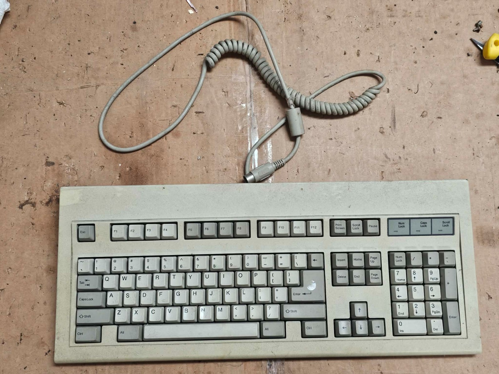 Vintage Hyundai KB-5181-PT Mechanical Keyboard Alps Style Switches XT AT 5Pin #2