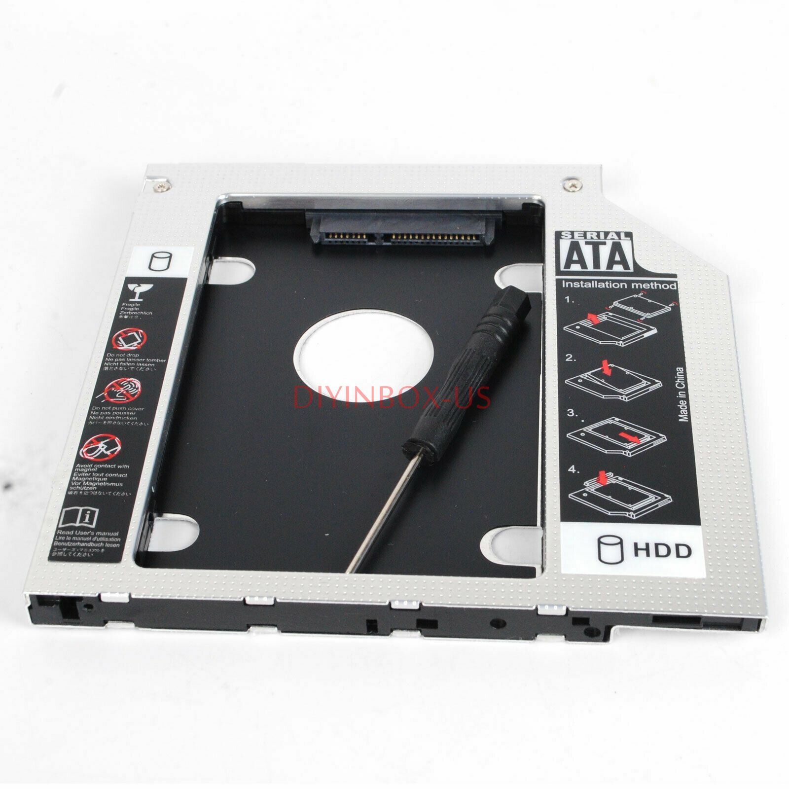 2nd HDD SSD SATA Hard Drive Caddy for acer Aspire V3-572p V3-572g 572pg V3-472p