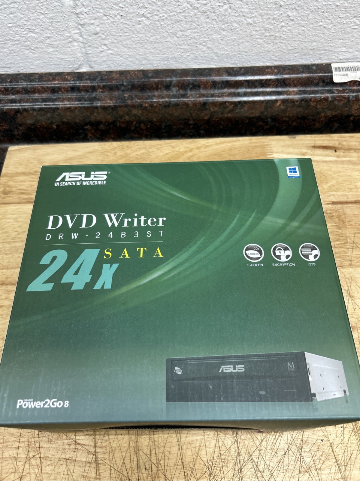 Asus DRW-24B3ST DVD-Writer 24x SATA Internal Black