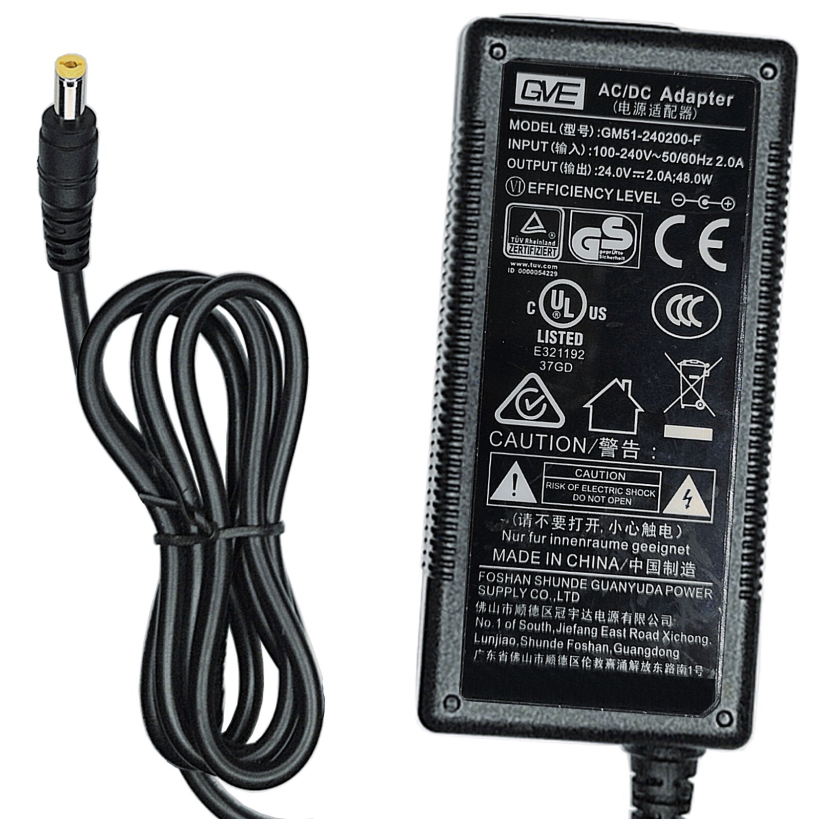 Genuine AC Adapter For Rollo X1038 Label Printer Commercial Grade Direct Thermal