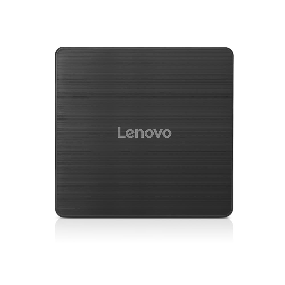 Lenovo Ultra Slim DVD Portable Burner USB 2.0 Optical Drive for Mac Windows