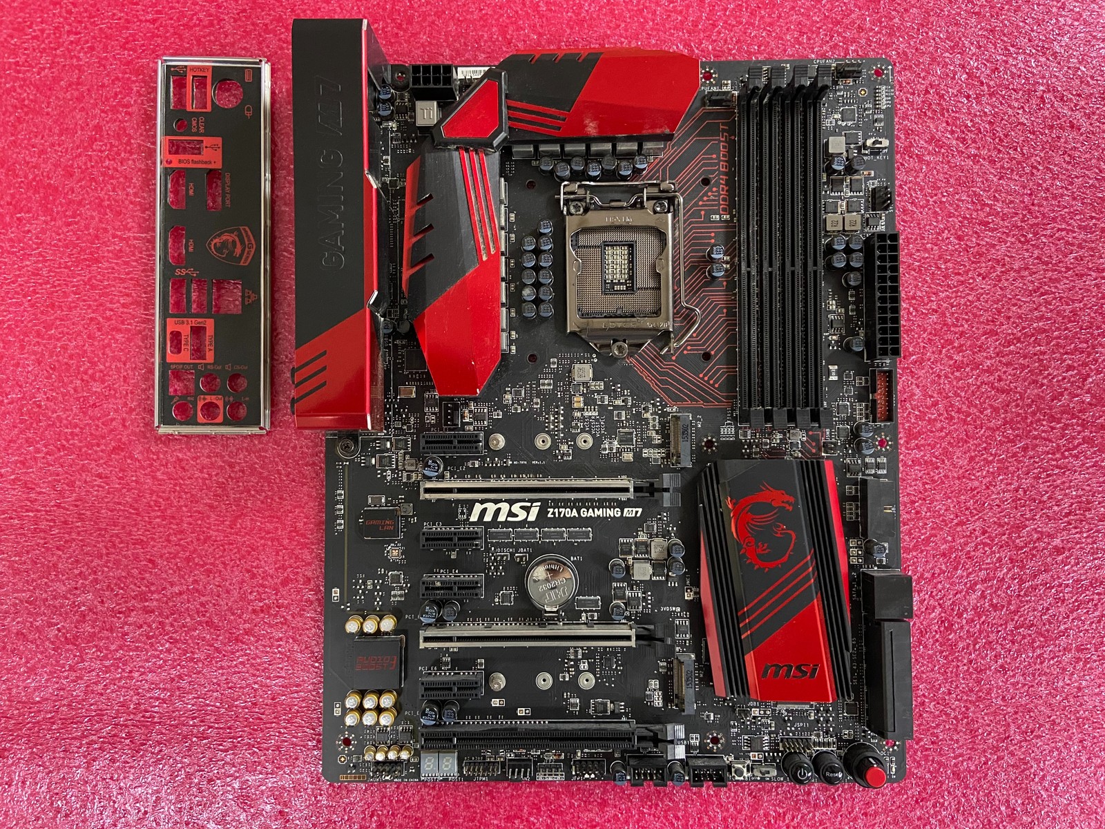 MSI Z170A GAMING M7 ATX LGA 1151 DDR4 Motherboard with I/O Shield - MOBO21A