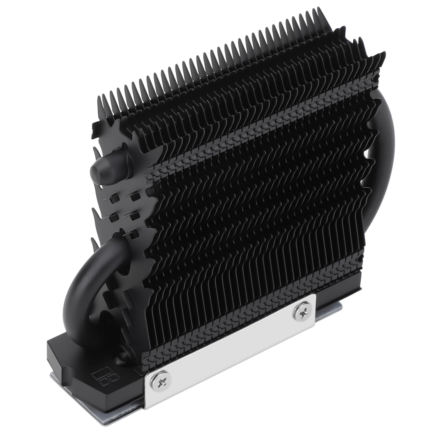 HR-09 2280 PRO Black 2280 SSD Heatsink, Double-Sided Heat Sink
