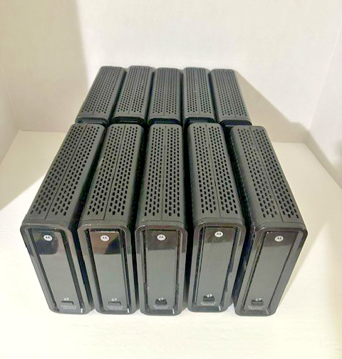 Lot of 10 Motorola SURFboard Wireless Cable Modems/Routers  SBG6580 300 Mbps
