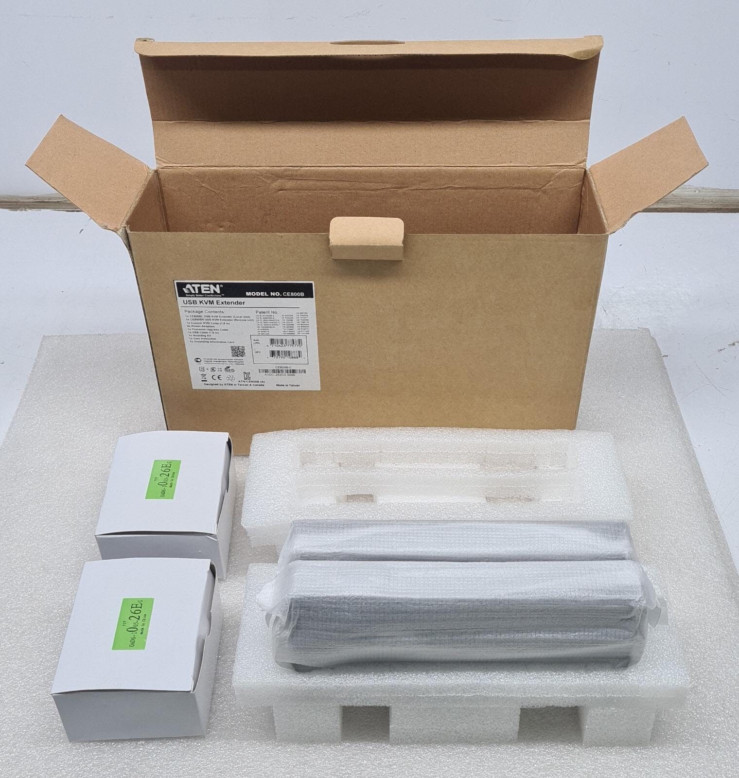 ATEN USB KVM Extender CE800B-C VGA/Audio Dual Console operation Kit