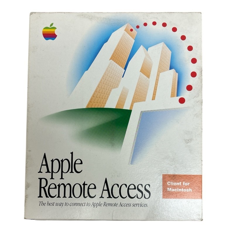 Vintage 1993 Apple Macintosh Remote Access Powerbook Desktop Client M5227Z/B