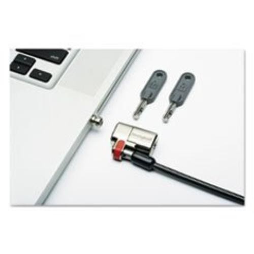 Skilcraft 5340016304194 Master Keyed Laptop Lock Set Gray Steel