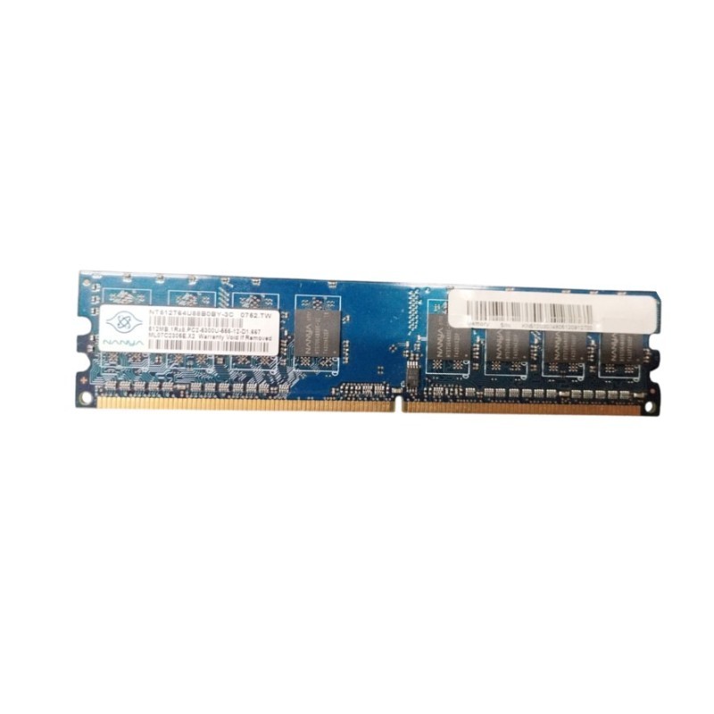 NANYA 1RX8 NT512T64U88B0BY-3C 512MB DDR2 RAM Replacement For PC