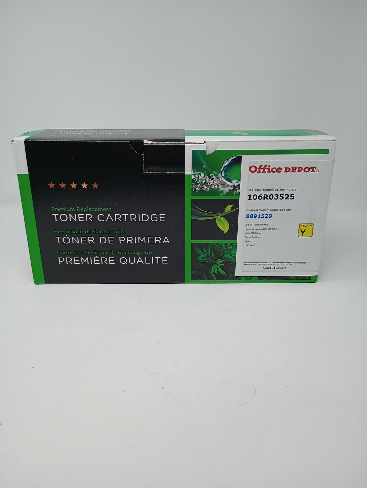 OFFICE DEPOT HIGH YIELD TONER CARTRIDGE  XEROX C400DN C400N - 8891529-YEL