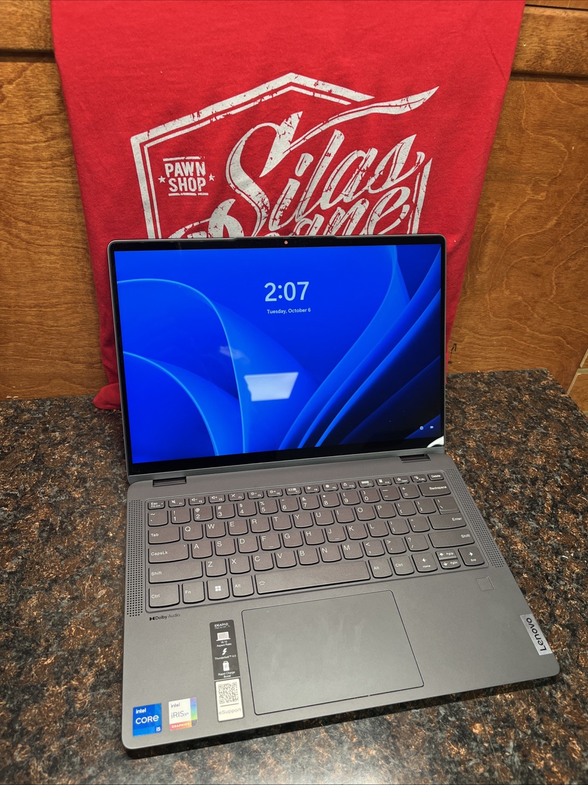 LENOVO IDEAPAD FLEX 5 14IAU7 | 14" TOUCH | i5-1235U | 512GB SSD | 8GB | WIN11