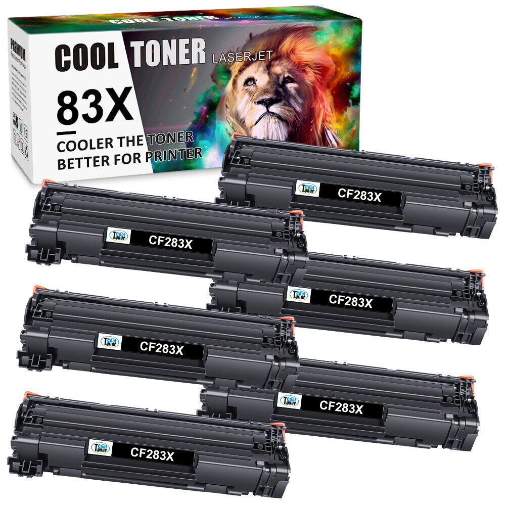 1-8PK 83X CF283X Toner Cartridge For HP LaserJet Pro M201dw M202dw M202n LOT