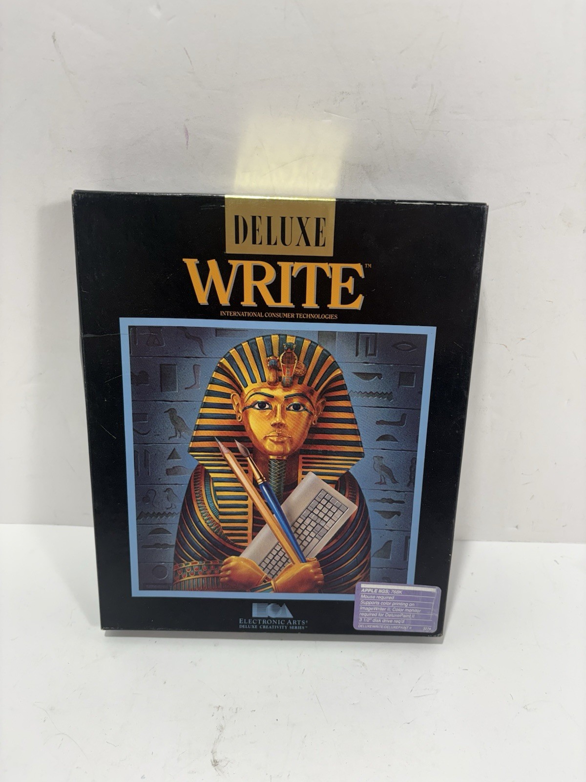 Electronic Arts Deluxe WRITE IIGS Retro Design Software 2 Floppy Disks RARE