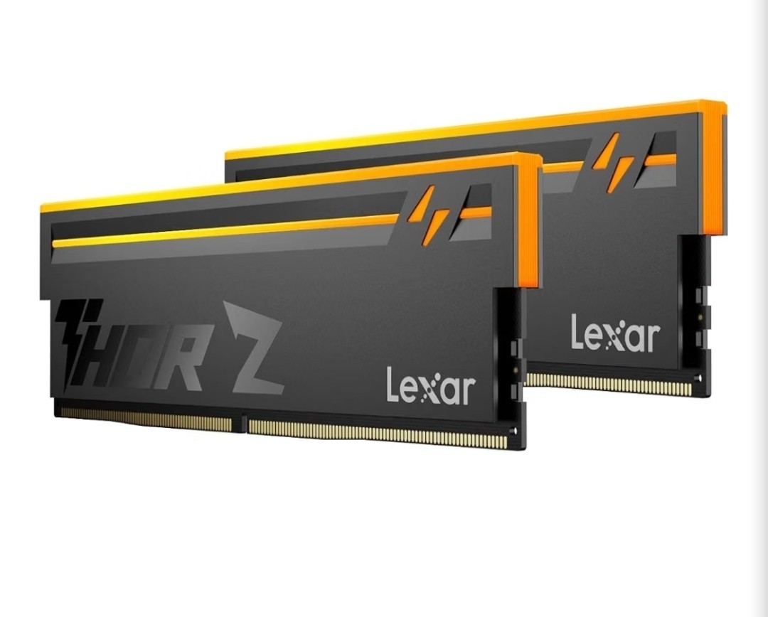 Lexar Thor Z RGB DDR5 RAM 32GB Kit (2x16GB) 6000MHz CL38 DRAM 288-Pin UDIMM