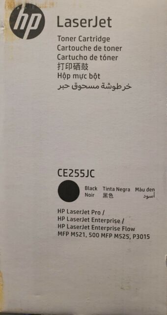 HP CE255JC Black LaserJet Toner Cartridge