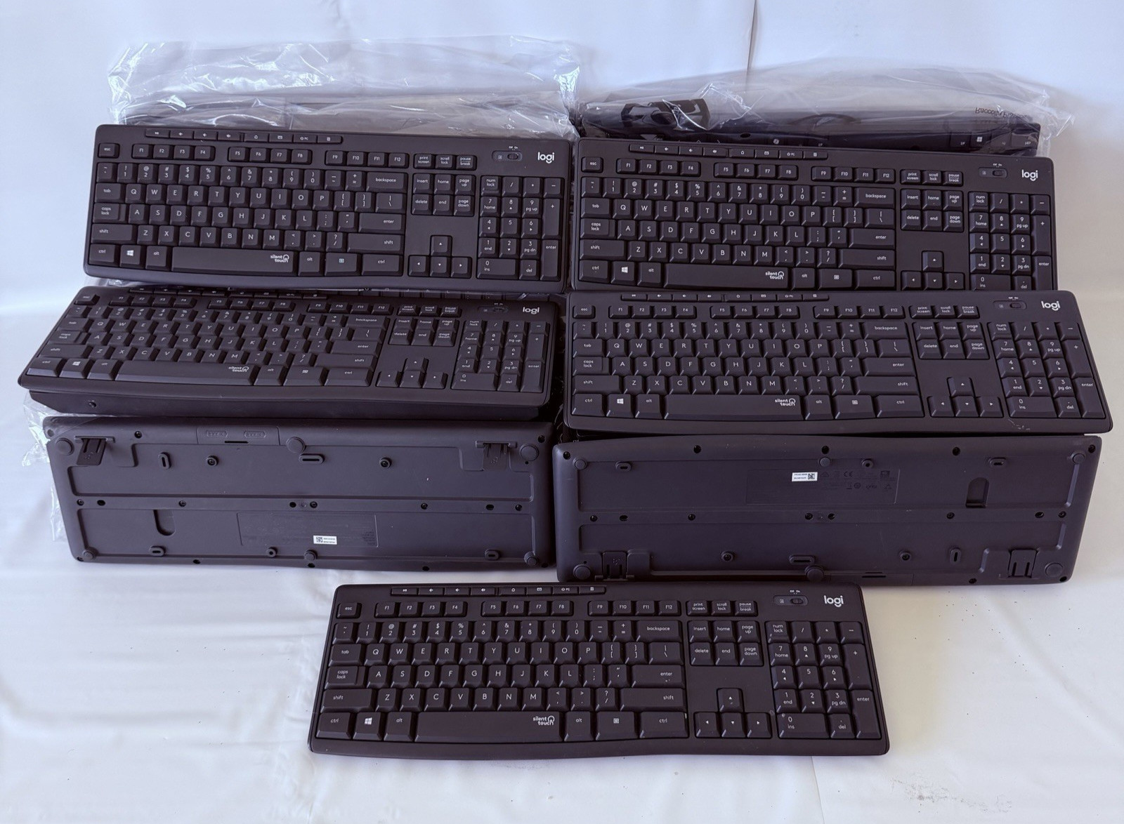 Logitech K295 Silent Touch Wireless Keyboard Black - No USB Receiver