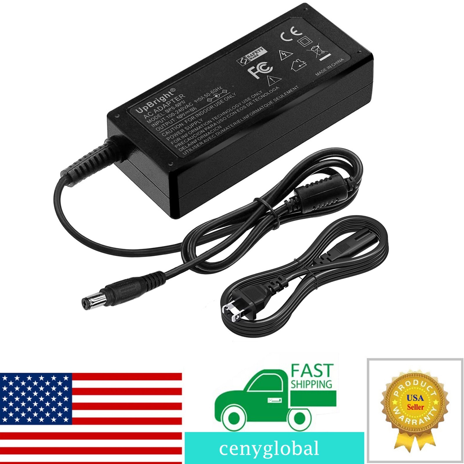 AC Adapter For Fujitsu ScanSnap ix500  iX1600 SV600 PA03656-K949 PA03010-6461