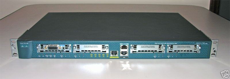 Cisco CISCO1760 1700 Series Router 47-15500-01 Modular Access Router