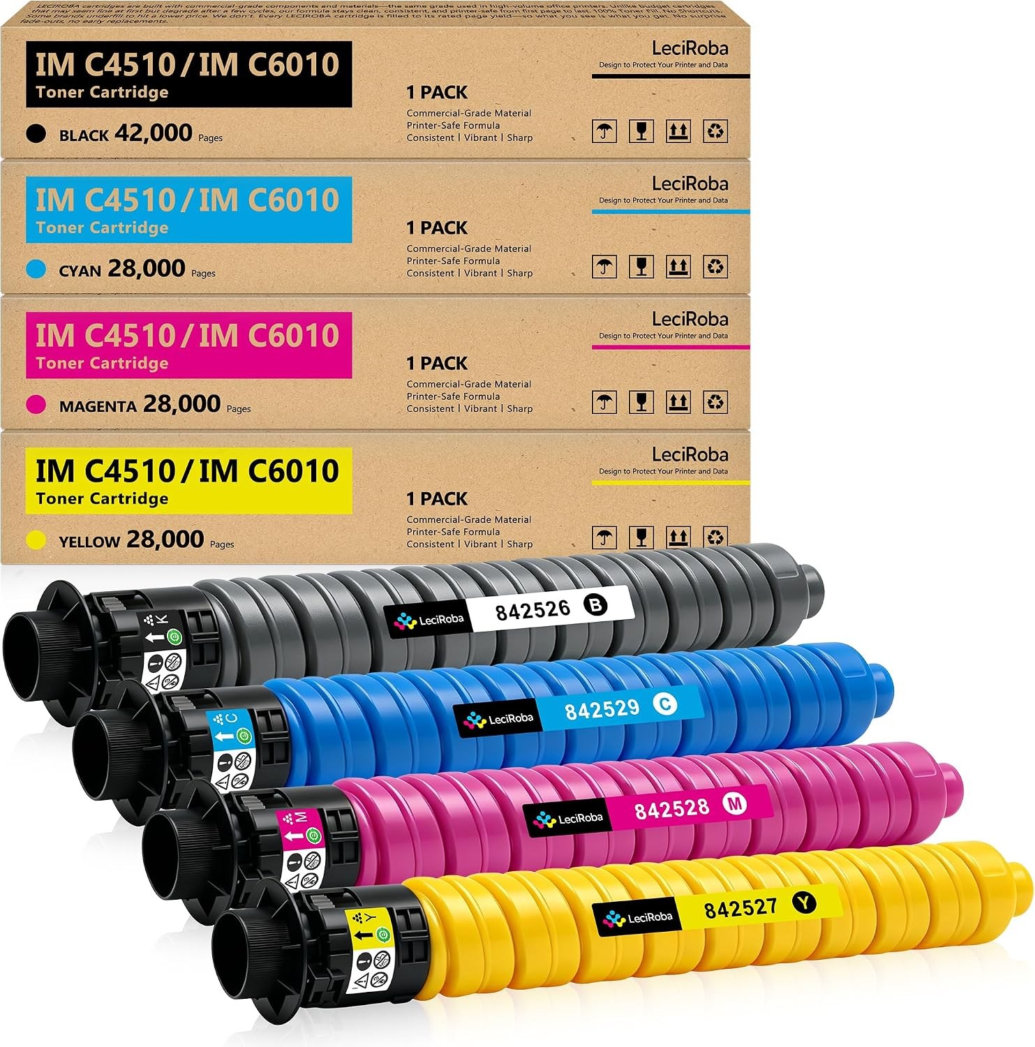Toner Cartridge for Ricoh IM C4510, IM C5510, IM C6010 & IM C7010 Printers