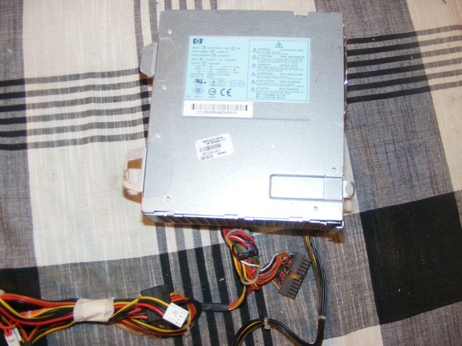 HP dc5100 dc7100 dc7600 379349-001 381024-001 349318-001 Power Supply Guaranteed