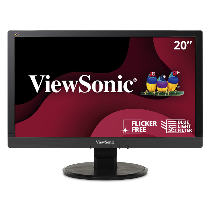 ViewSonic VA2055Sa 20" Widescreen LED Monitor for PARvKVS System (VGA Only)