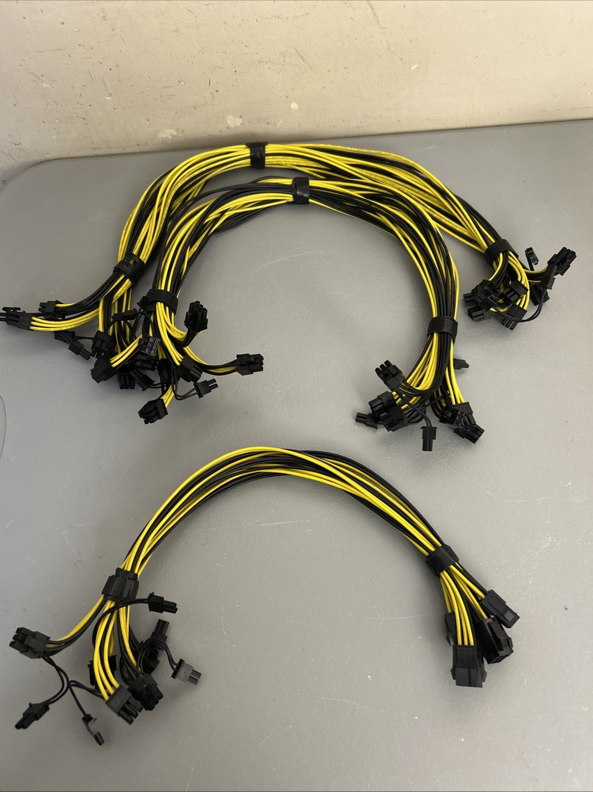 24 inch 16AWG 6 Pin Male to 8 Pin (6+2) Male PCIE Power Cable (14) & 5 Extension