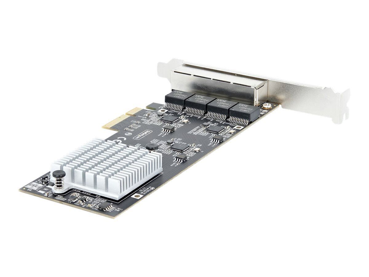 StarTech.com 4-Port 2.5Gbps NBASE-T PCIe Network Card, PR42GI-NETWORK-CARD