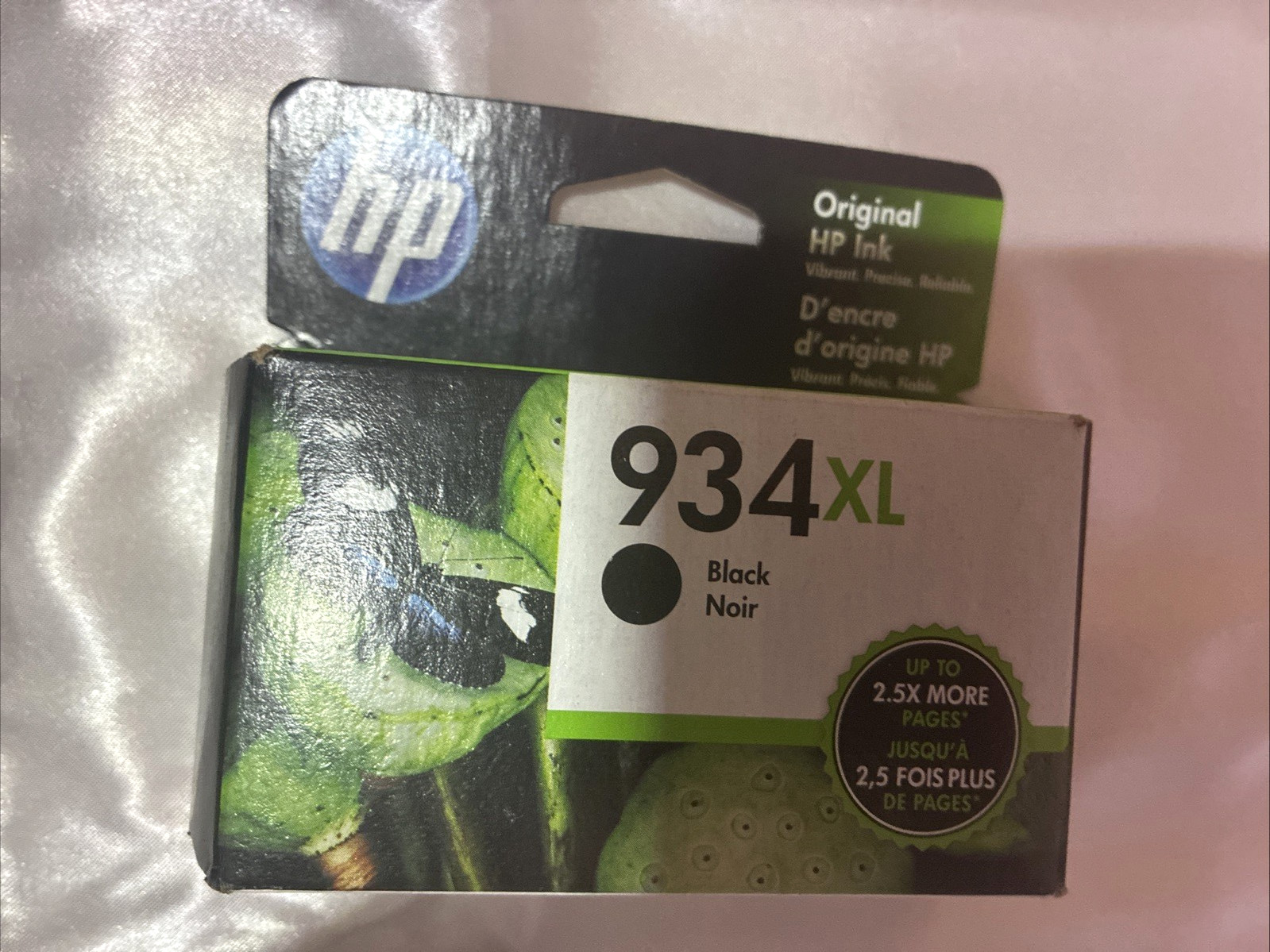 HP 934XL Black Ink Cartridge Genuine OEM NEW Exp: 01/2025 Box Wear