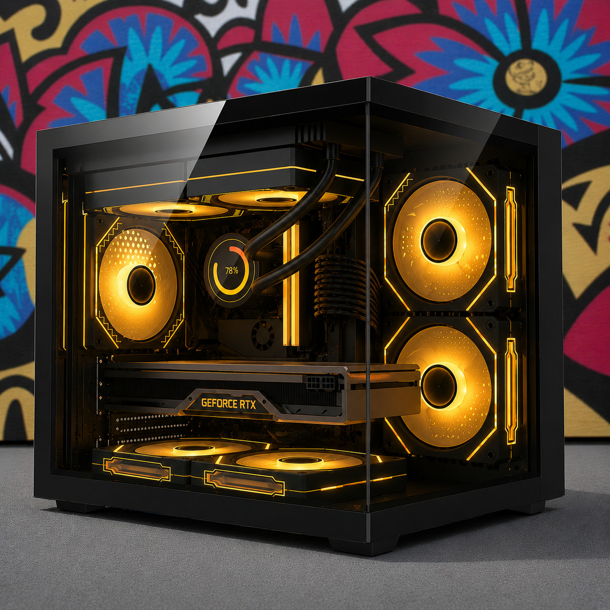 Gaming Desktop PC Intel Core i5-8500 32GB DDR4 1TB SSD RTX 3050 WiFi Win 11 PRO