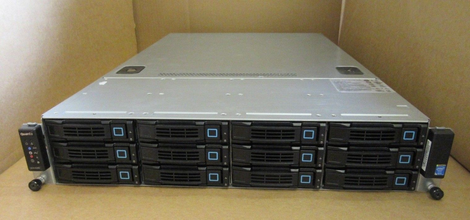 Quanta STRATOS S210-X22RQ CTO 12 x 3.5" 2 x 2.5" 2U Rack Storage Server