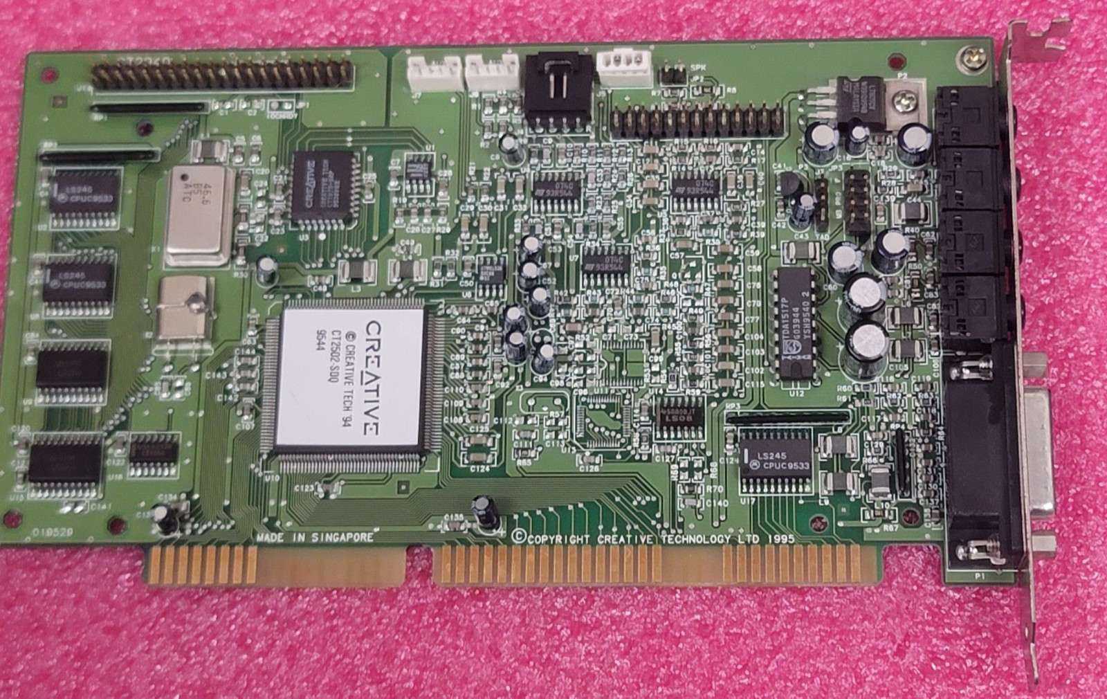 Sound Blaster 16 Creative Labs ISA 16 ct2940 Yamaha OPL3 DOS retro Working #N8E
