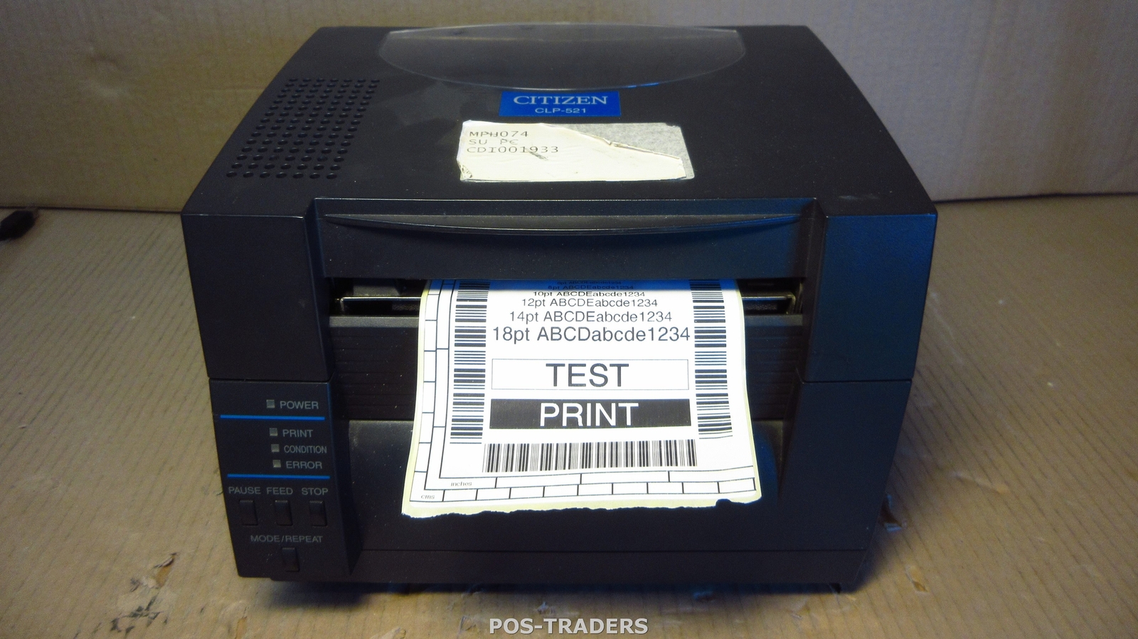 Citizen CLP-521 USB Direct Thermal Barcode 118mm Label Printer Printer TESTED OK