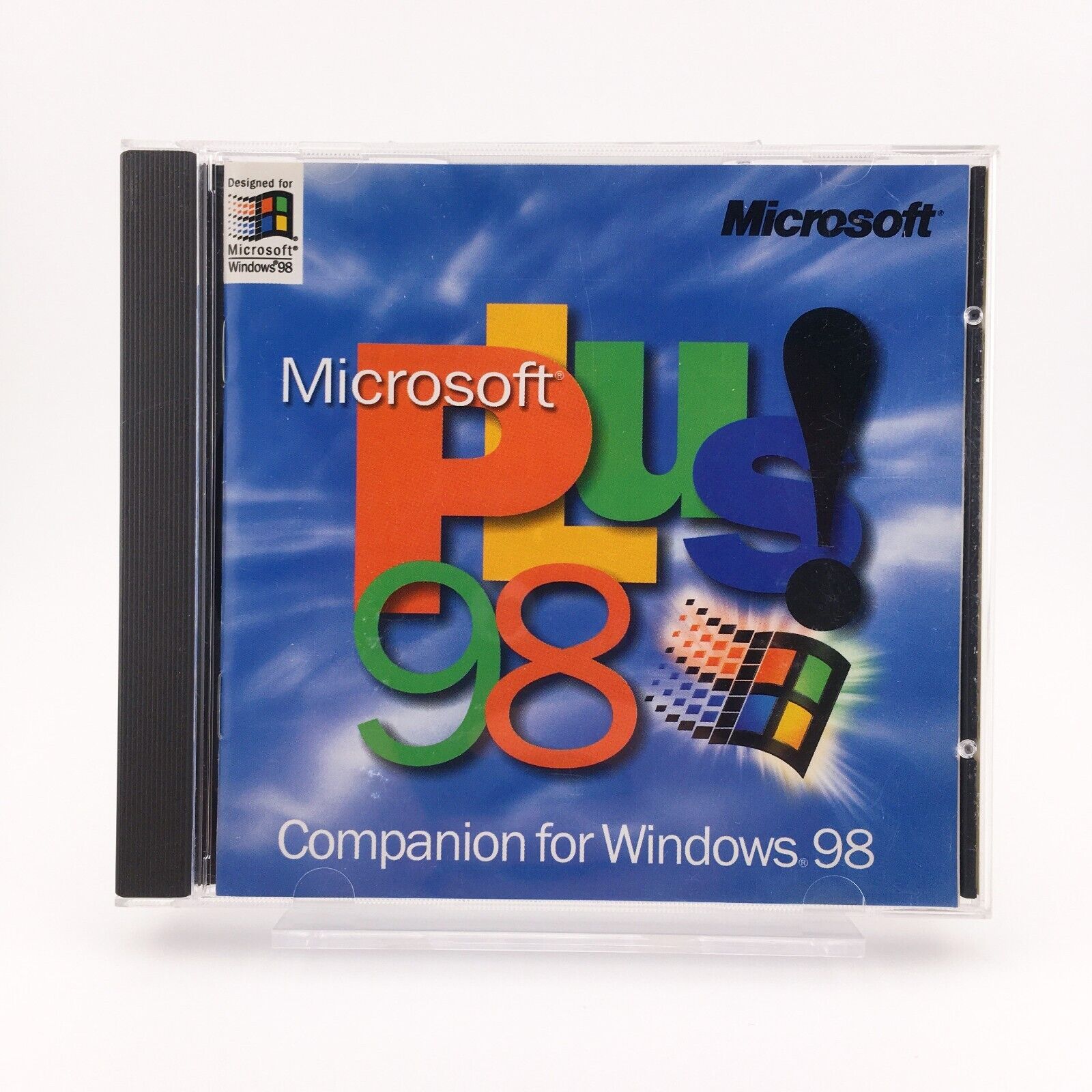 Microsoft Plus 98 Companion For Windows 98 CD Disc + Product Key
