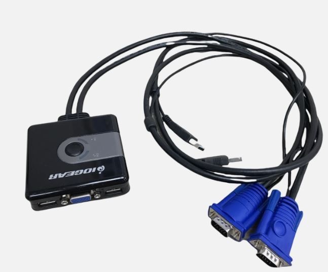 IOGEAR  (GCS42UW6) 2-Ports External KVM switch USB
