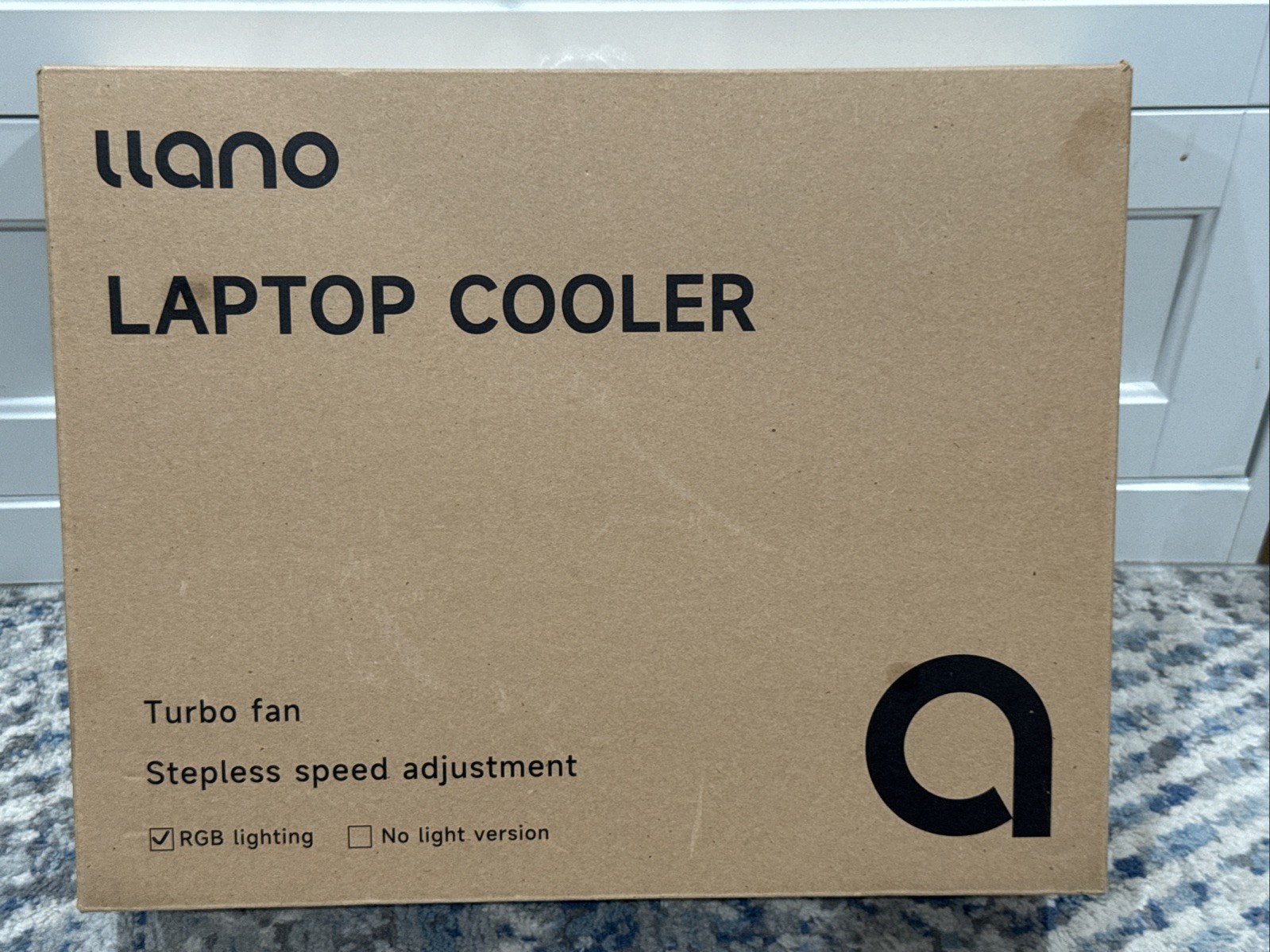 llano V10 Gaming Laptop Cooler, RGB Laptop Cooling Pad Stand with Powerful Fan
