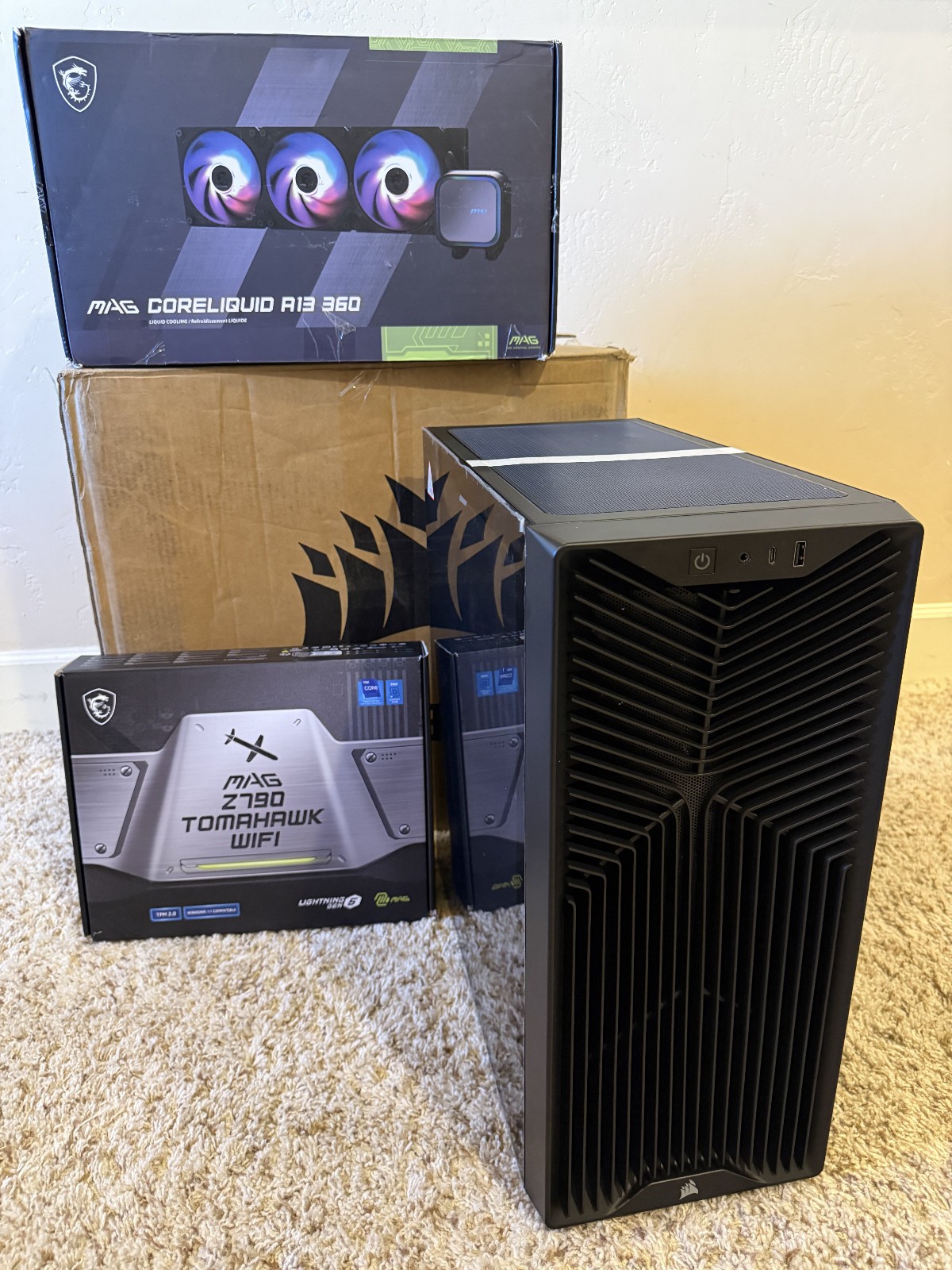 MSI MAG Z790 Tomahawk Intel i7 13700K 16GB DDR5 2.5TB M2 RTX 3080 Ventus 3x OC