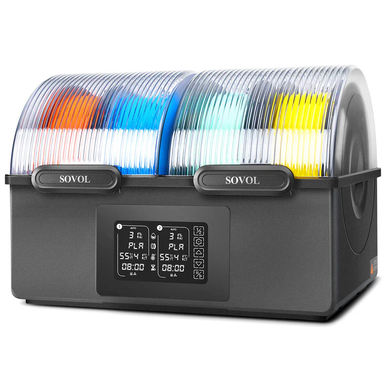 Sovol SH03 Filament Dryer Dehydrator Storage Box for 4 Roll 1.75/2.85mm Filament