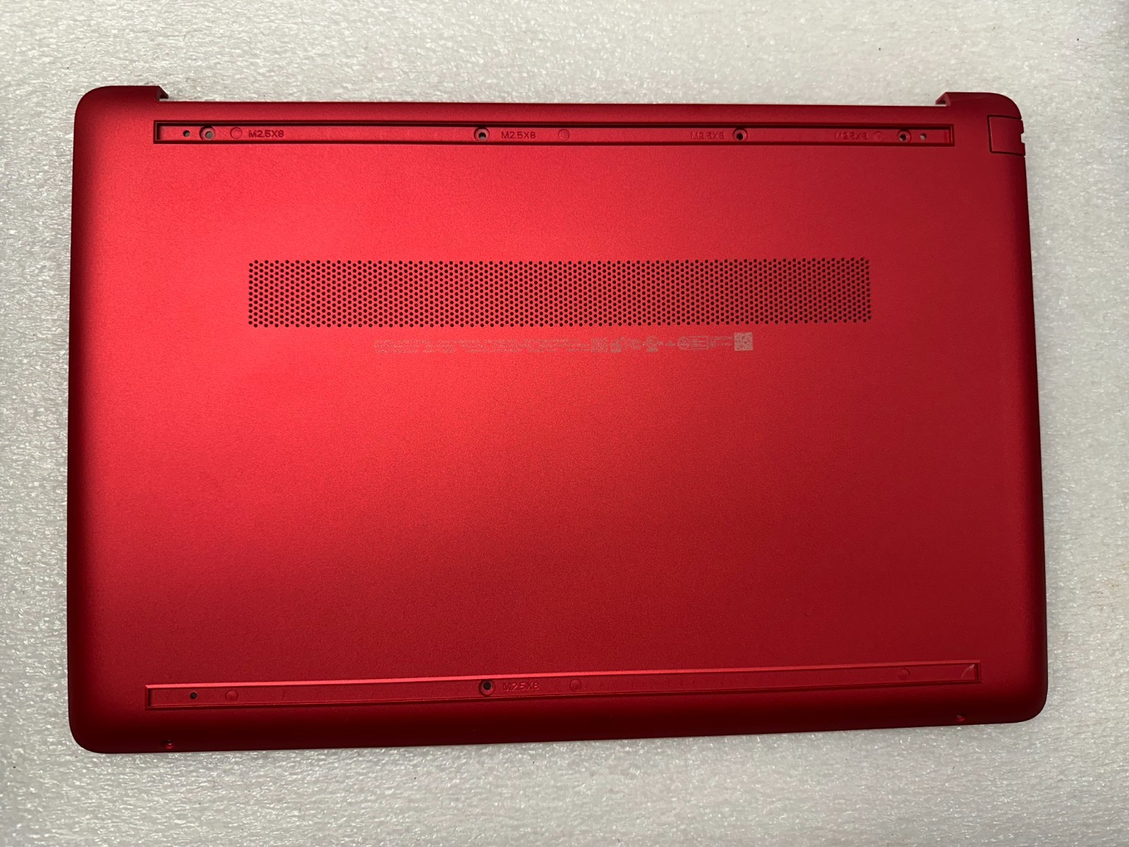 HP 15-dw0083wm scarlet red bottom base case cover enclosure