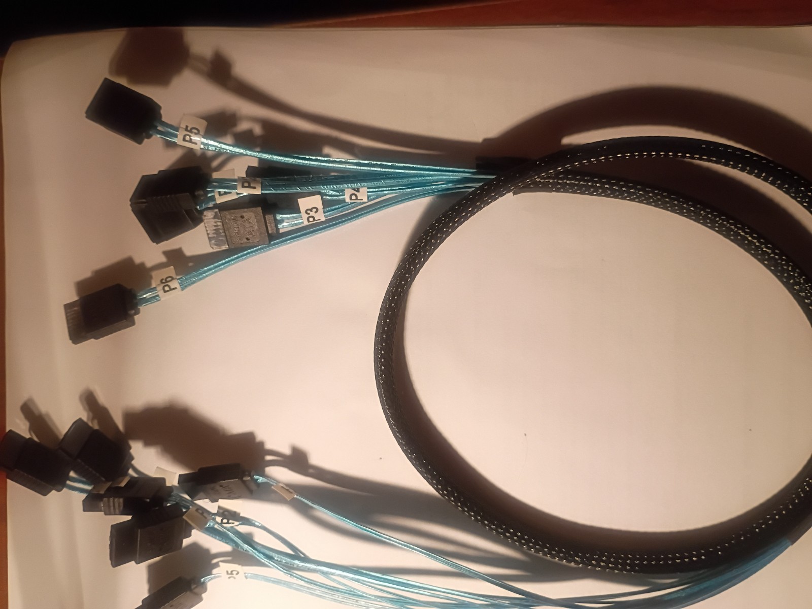 6x sata high-speed cables 39 inch