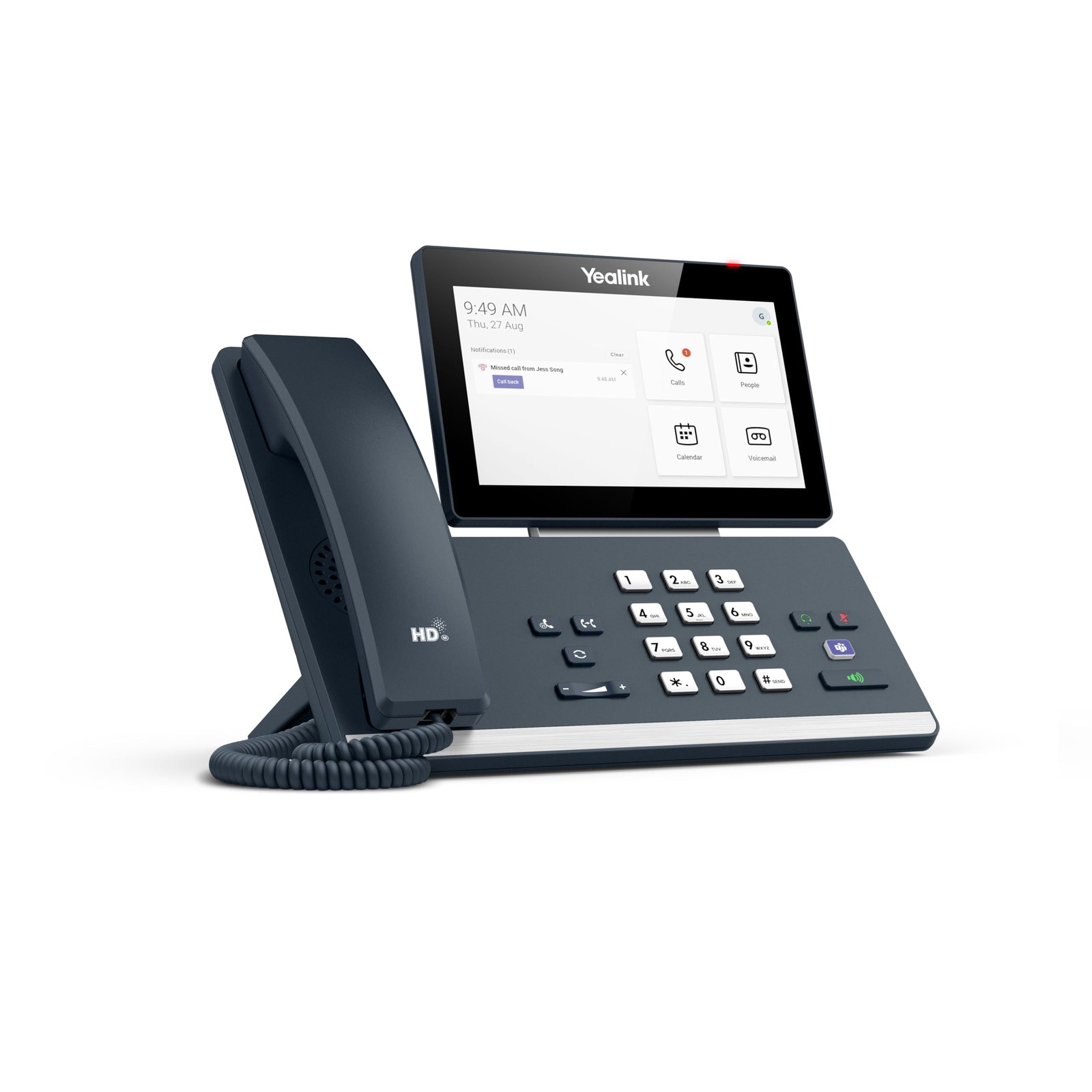 Yealink MP58WHE2ZOOM IP Phone Bluetooth Wi-Fi 7" Touchscreen