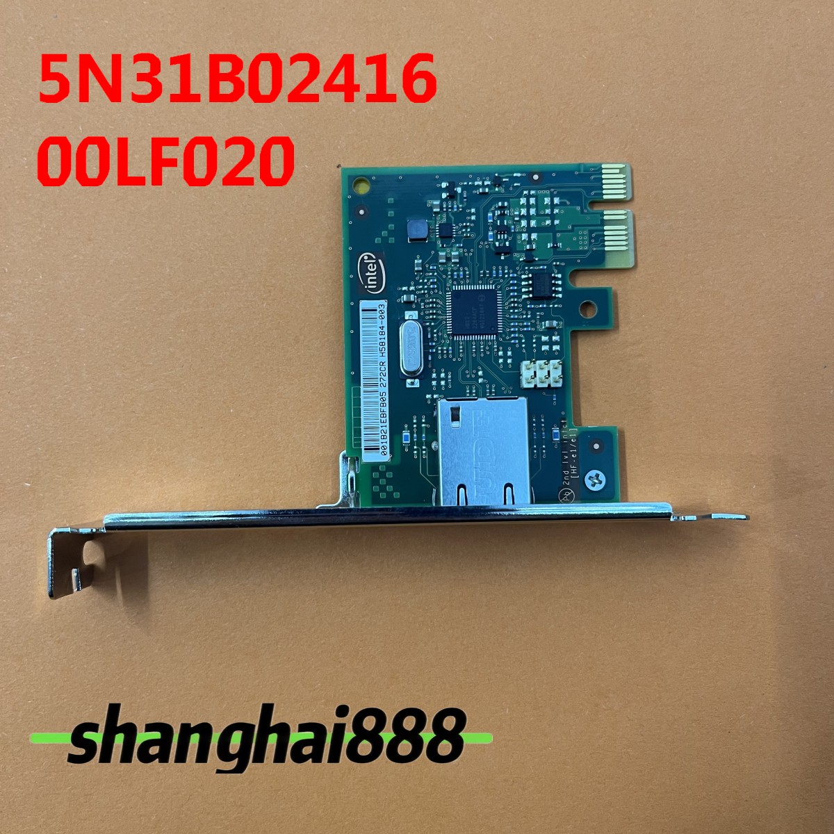 5N31B02416 FOR Lenovo 00LF020 Intel i210-T1 Ethernet RJ45 1Gb Adapter