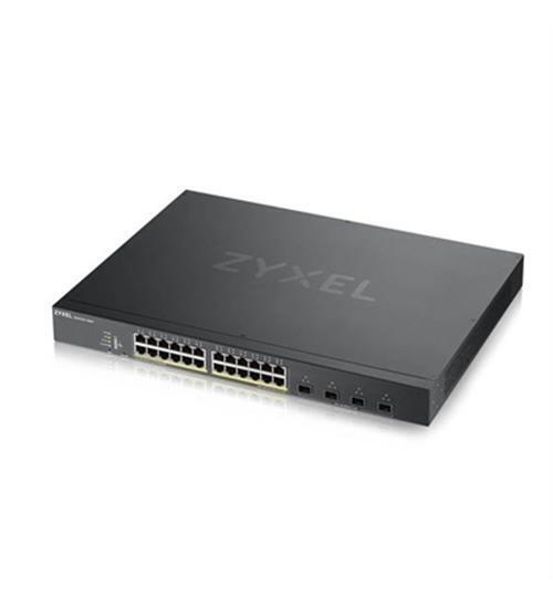 NEW ZYXEL XGS1930-28HP 24-port GbE Smart Managed PoE Switch with 4 SFP+ Uplink -