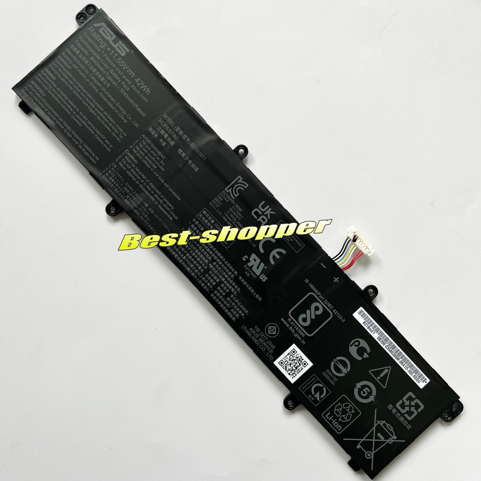 New Genuine B31N1911 C31N1911 Battery for ASUS TP420IA TP470EA TM420IA TP470EZ