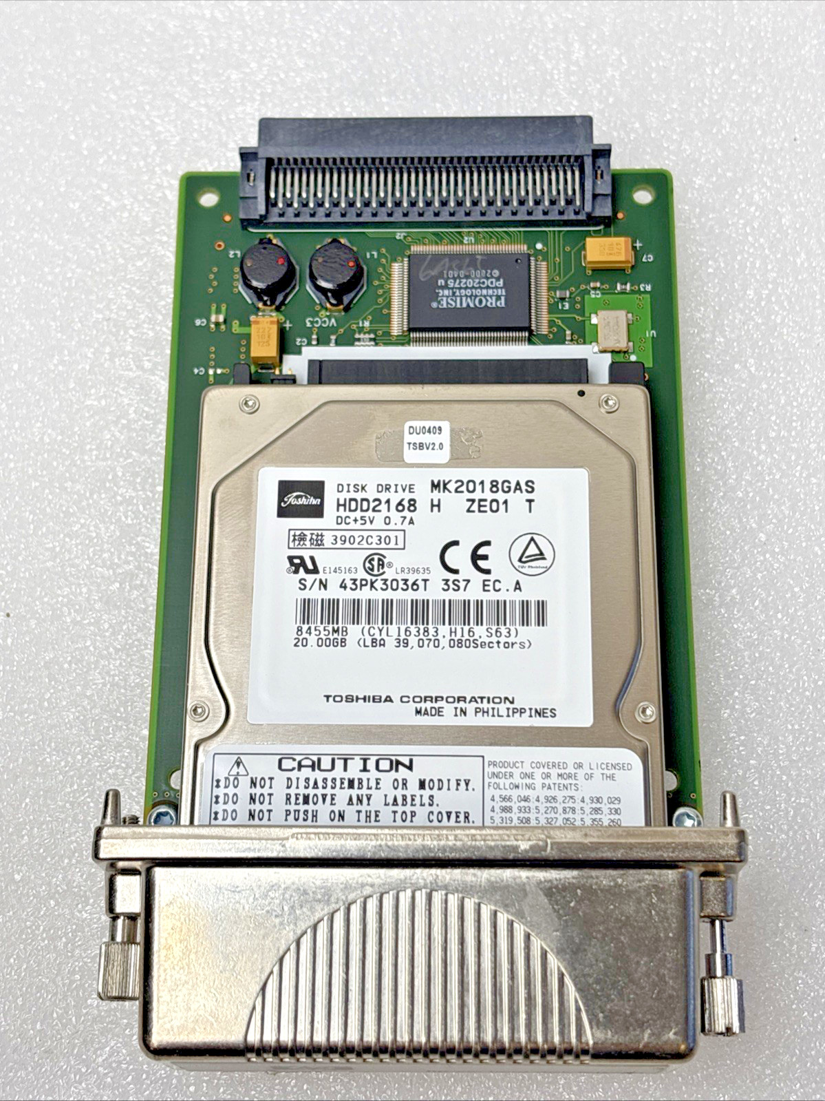 J6073G High-Performance EIO Hard Disk 20GB HDD J6073-80012 J6073A