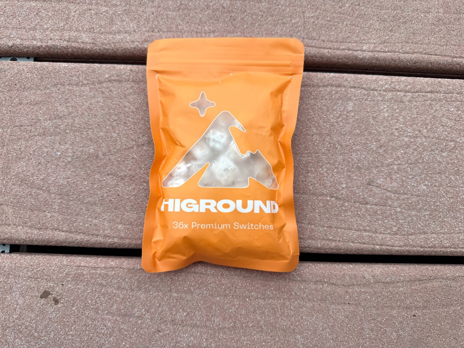 Higround 36-Pack Geo Linear Gaming Keyboard Switches 3.6mm Travel Creamy Thocky