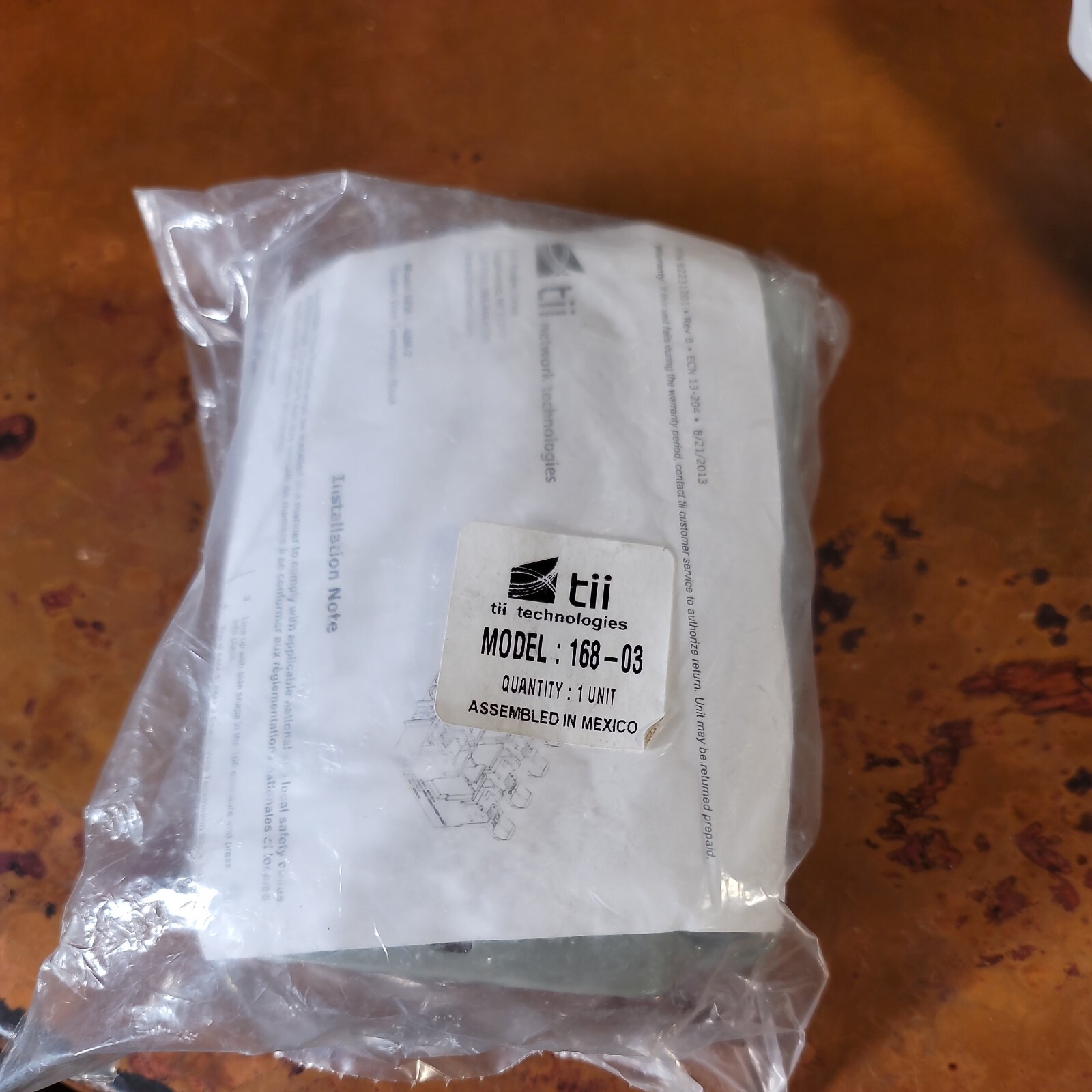 Tii Technologies p/n 168-03 Outdoor Sealed Wire NID Enclosure