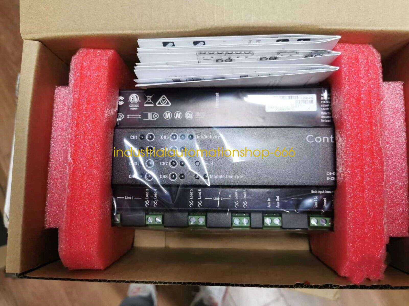 1PCS NEW Control4 C4-DIN-8DIM-E 8-way dimming module Via DHL or FedEX