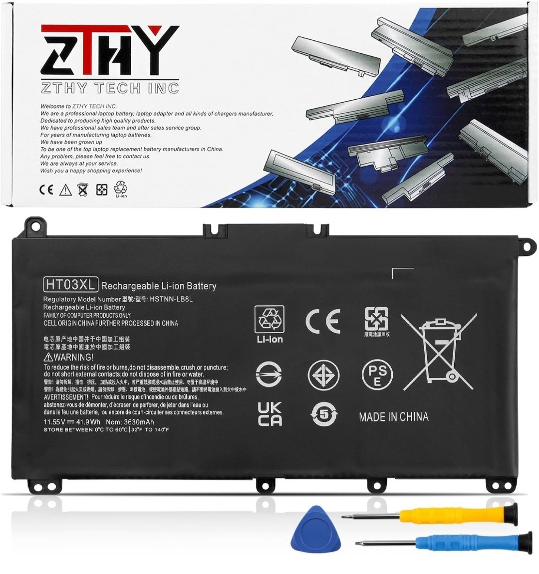 ZTHY Brand HT03XL Rechargeable Li-ion Battery HP Pavilion Laptops Series
