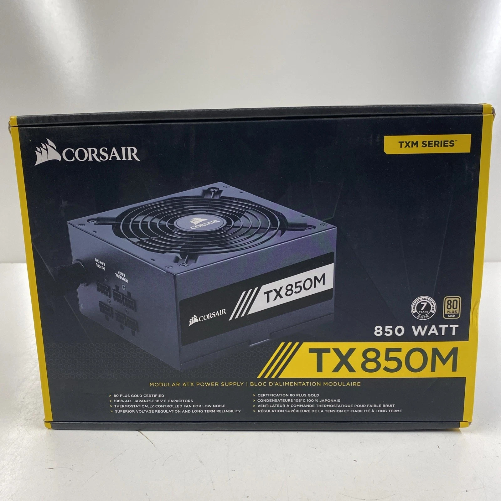 CORSAIR TX-M Series TX850M CP-9020130-NA ATX Modular Power Supply 850W