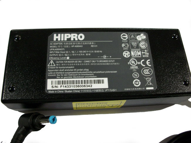 ORIGINAL ACER 90W HIPRO POWER CHARGER - HP-A0904A3 B1LF REV:01 